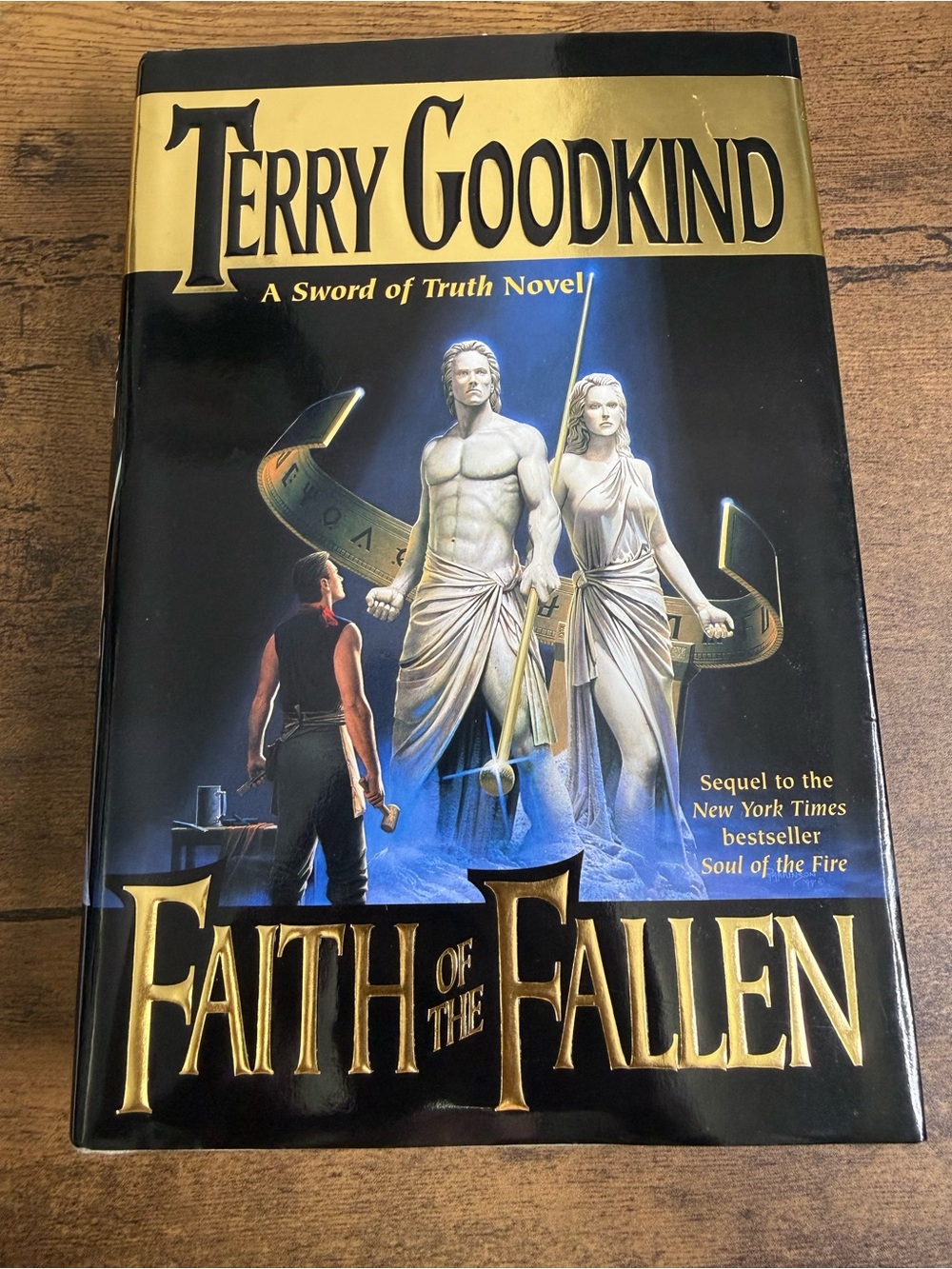 1st Edition Faith of the Fallen by Terry Goodkind Hardcover Novel